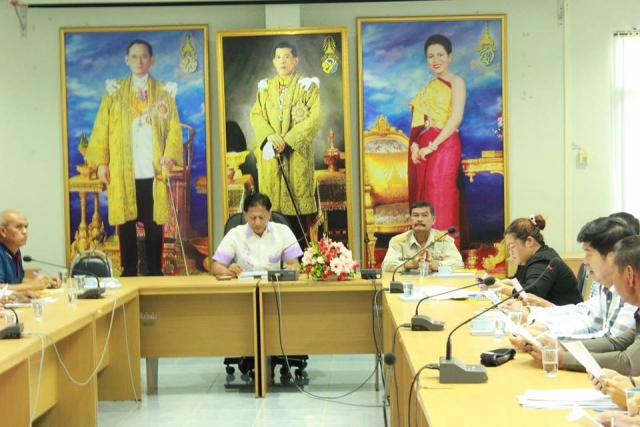 ประชุมหัวหน้าส่วนราชการ ประจำเดือนมีนาคม 2561
