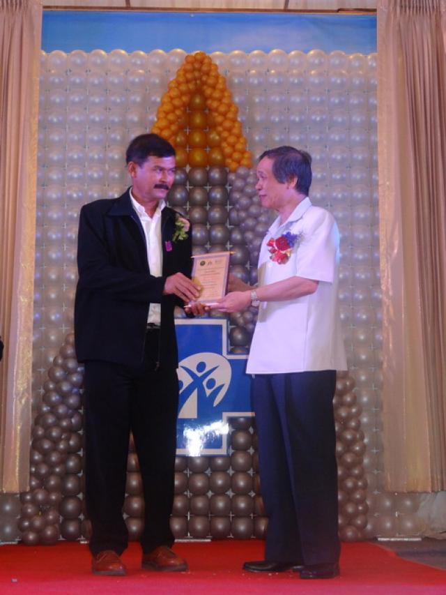 ชนะเลิศการประกวดพลังกองทุนหลักประกันสุขภาพท้องถิ่น สู่สุขภาวะ 7 จังหวัดภาคใต้ตอนบน ณ นครศรีธรรมราช ใ